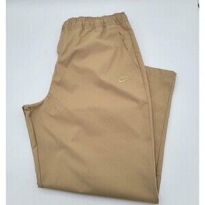 XL Nike Men’s Club Woven Twill Tapered Pants Parachute Beige HJ1997-297 PHOTOS